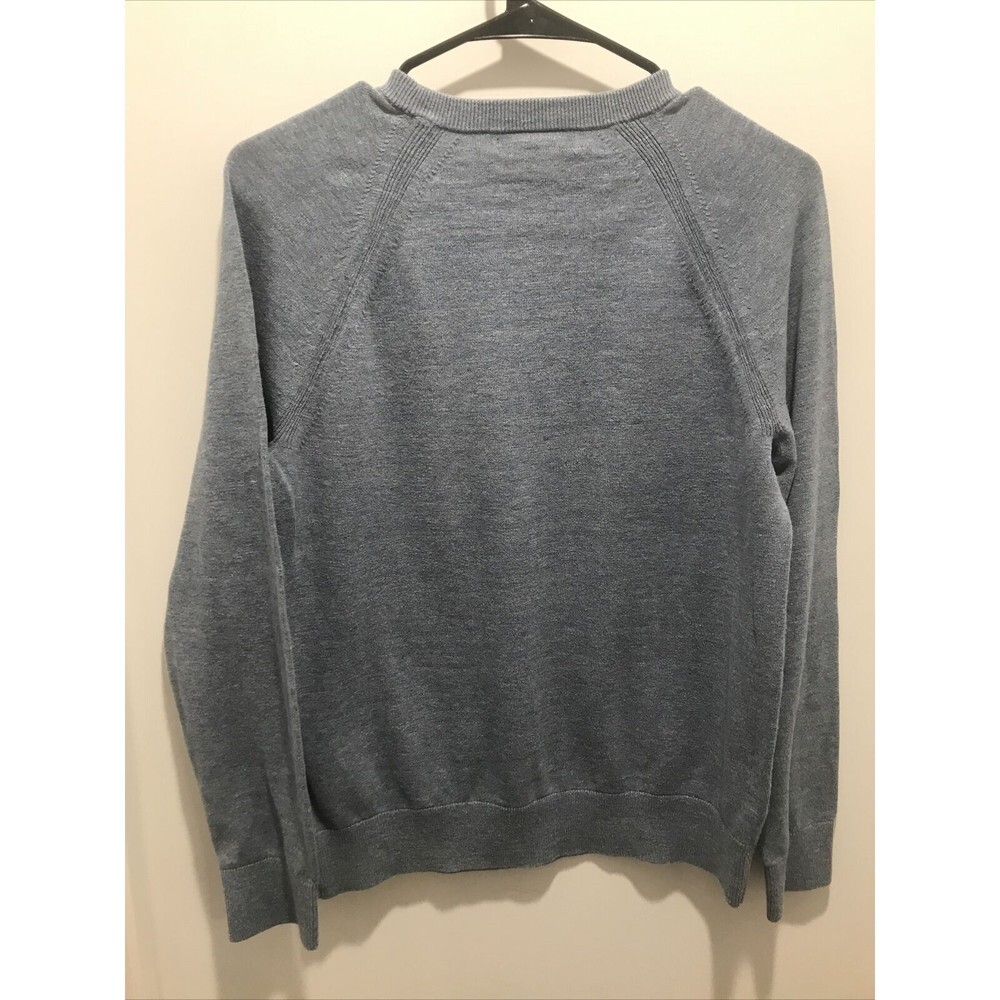 Banana Republic Mens Size Small Blue Crew Pullover Sweater Long Sleeve - Picture 5 of 5